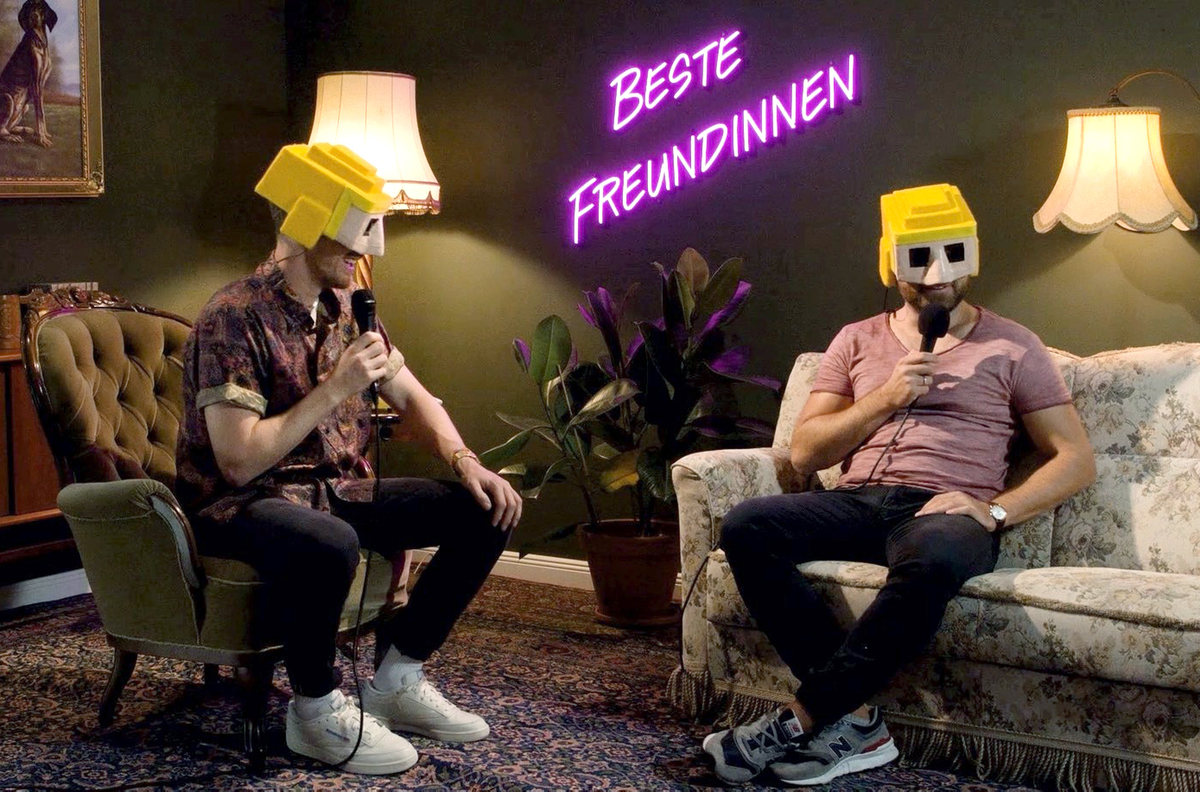  Jacob und Max, Hosts des Podcasts "Beste Freundinnen"